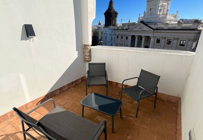 Apartamento en Cádiz - Penthouse La plaza con Ascensor Grupo AC Gestion Apartamento en Cádiz - Penthouse La plaza con Ascensor Grupo AC Gestion