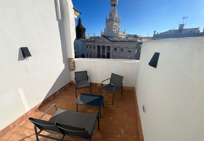 Apartamento en Cádiz - Penthouse La plaza con Ascensor Grupo AC Gestion Apartamento en Cádiz - Penthouse La plaza con Ascensor Grupo AC Gestion