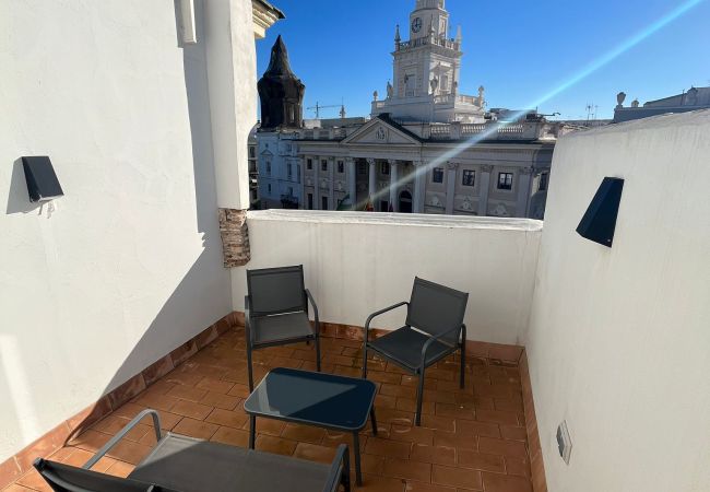 Apartamento en Cádiz - Penthouse La plaza con Ascensor Grupo AC Gestion Apartamento en Cádiz - Penthouse La plaza con Ascensor Grupo AC Gestion
