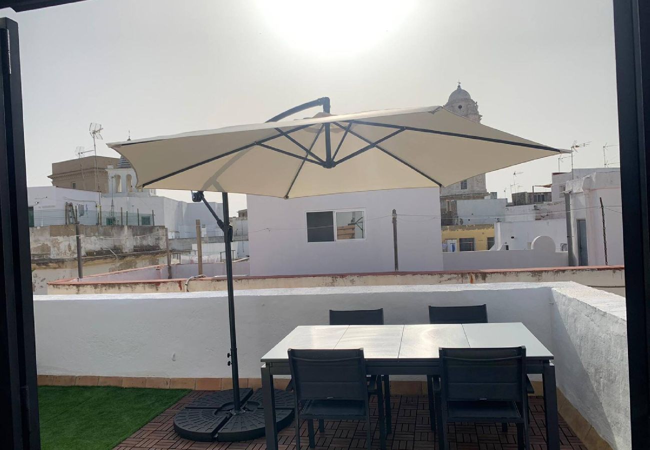 Apartamento en Cádiz - Hidden Gem Penthouse Populo y Catedral