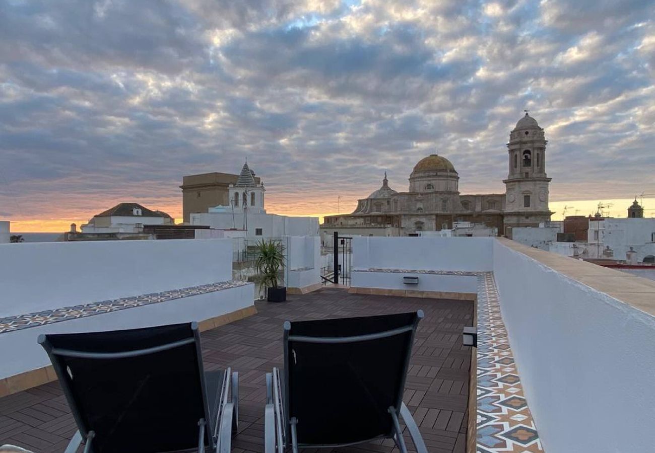 Apartamento en Cádiz - Hidden Gem Penthouse Populo y Catedral